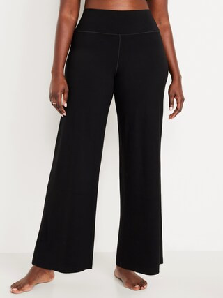 High-Waisted StudioSmooth Wide-Leg Pants | Old Navy (US)