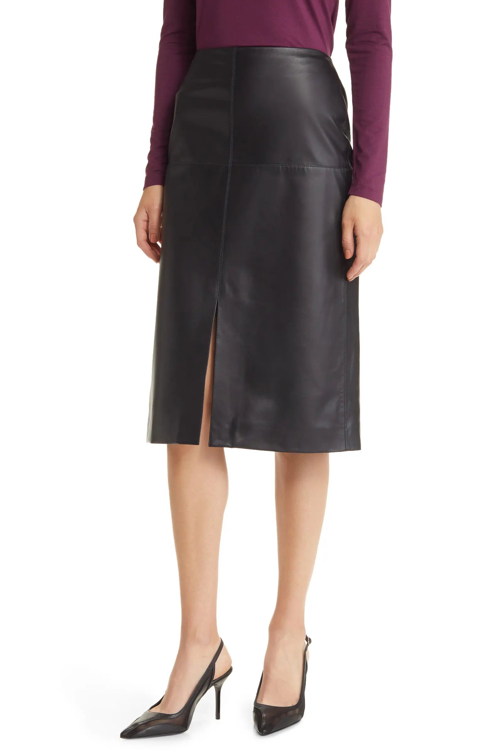 Leather Pencil Skirt | Nordstrom
