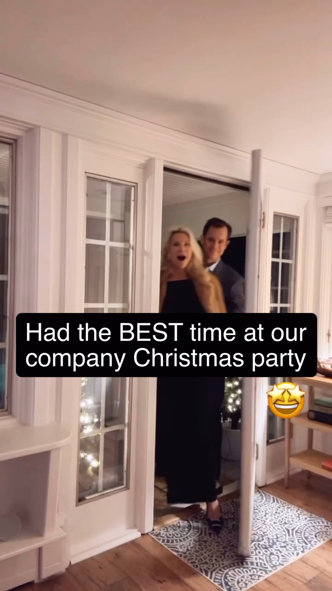 Best time at our company Christmas party 😅. This little black dress LBD will be a perfect New Year’s Eve dress!  Hurry because it’s going to sell out! 

#LTKOver40 #LTKHoliday #LTKSeasonal