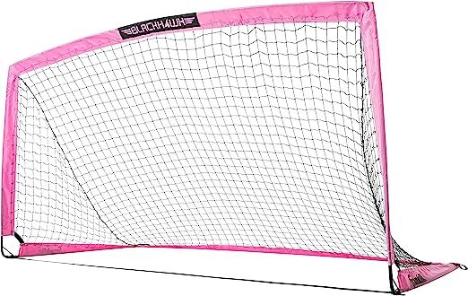 Franklin Sports Blackhawk Backyard Soccer Goal - Portable Kids Soccer Net - Pop Up Folding Indoor... | Amazon (US)