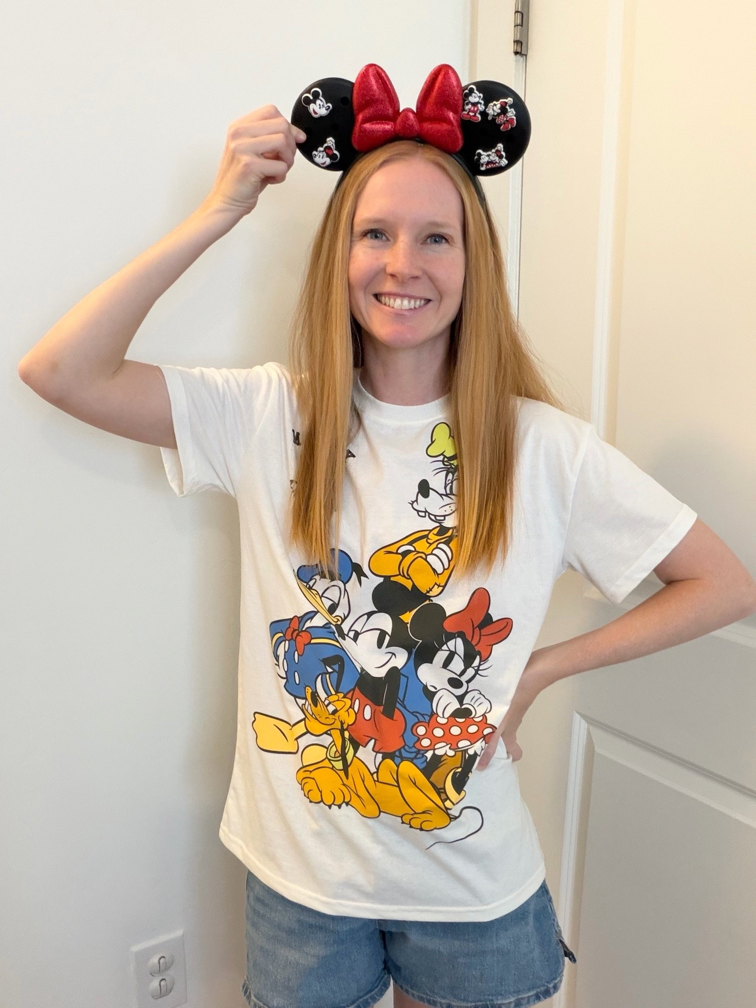 Mickey & friends tee and Crocs Minnie ears with Mickey & Minnie Jibbitz 🐭❤️

#LTKootd #LTKgrwm #LTKTravel