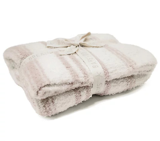 Barefoot Dreams CozyChic Multi-Stripe Throw | QVC