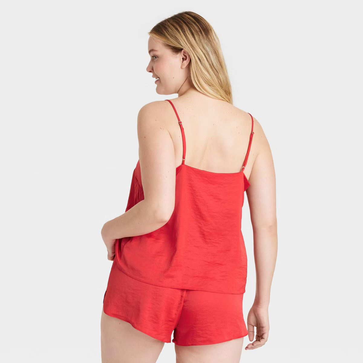 Women's Satin Cami Top and Shorts Pajama Set - Auden™ | Target