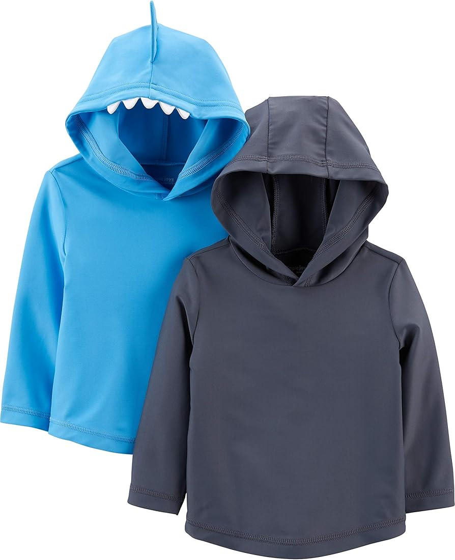 Simple Joys by Carter's Toddlers and Baby Boys' Assorted Rashguard Set, Pack of 2 | Amazon (US)