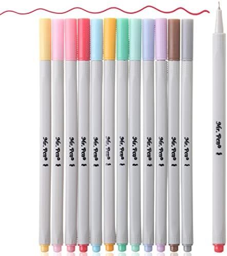 Mr. Pen- Fineliner Pastel Pens, 12 Pack, Pastel Colors, Bible Pens, No Bleed Fine Point Pen, No Smud | Amazon (US)