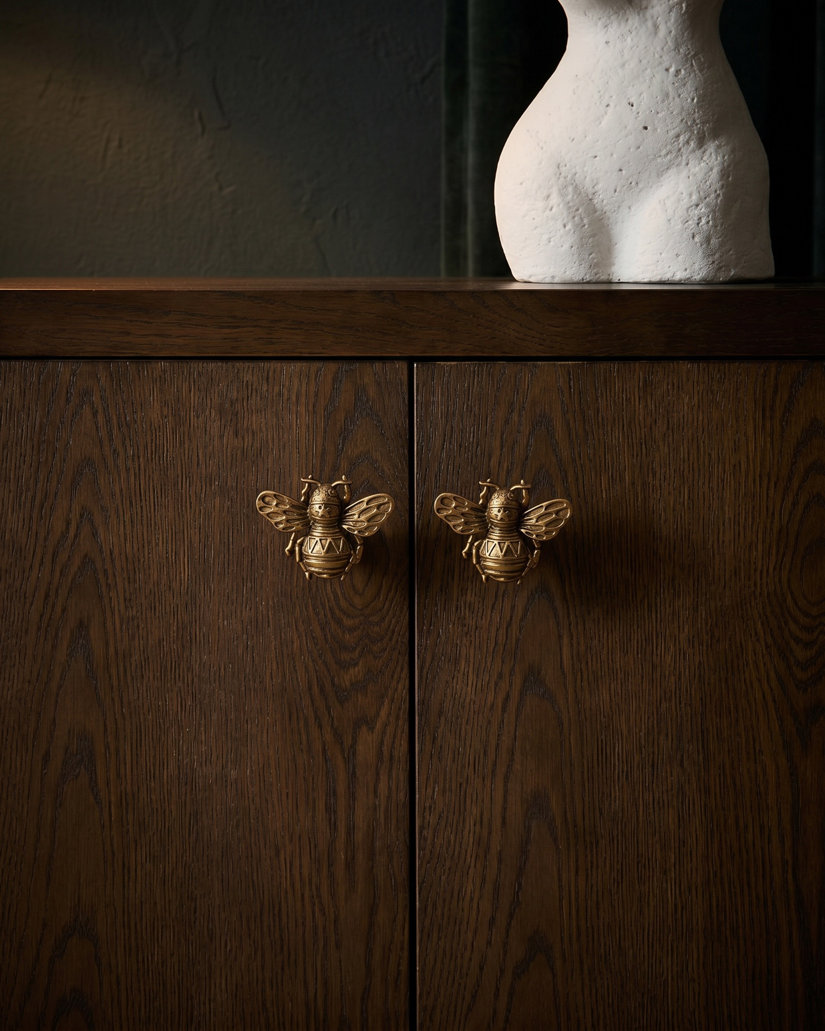 Shop the look:
- Marble handles
- Brass handles 
- Wood console
- Tables

#LTKhome #LTKsale #LTKstyletip