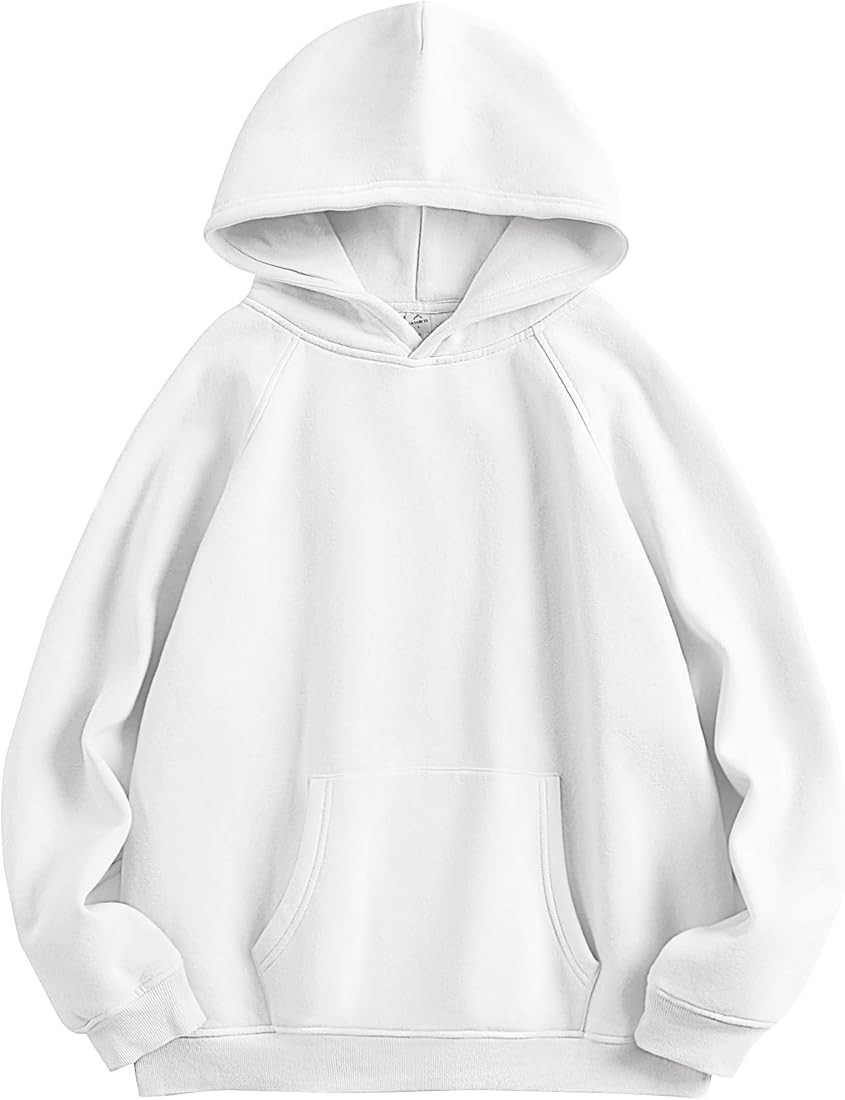 ANRABESS Women Hoodies Fleece Oversized Sweatshirt Casual Basic Long Sleeve Athletic Workout Pull... | Amazon (US)