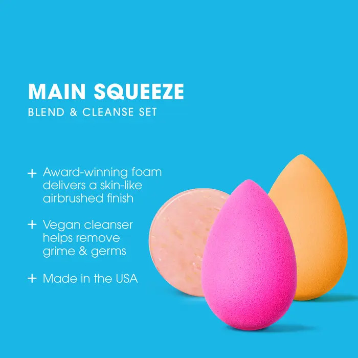 Main Squeeze Blend & Cleanse Beauty Blender Set $49 Value | Nordstrom