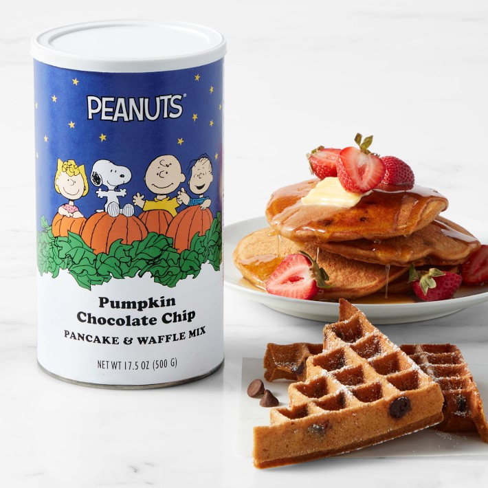 PEANUTS™ Halloween Pumpkin Chocolate Chip Pancake &amp; Waffle Mix | Williams-Sonoma