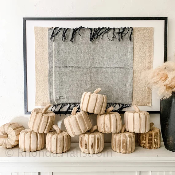 Wood Pumpkin\Fall Decor\Farmhouse Decor\Farmhouse Pumpkin\Fall Pumpkin\Pumpkin Decor\French Count... | Etsy (US)