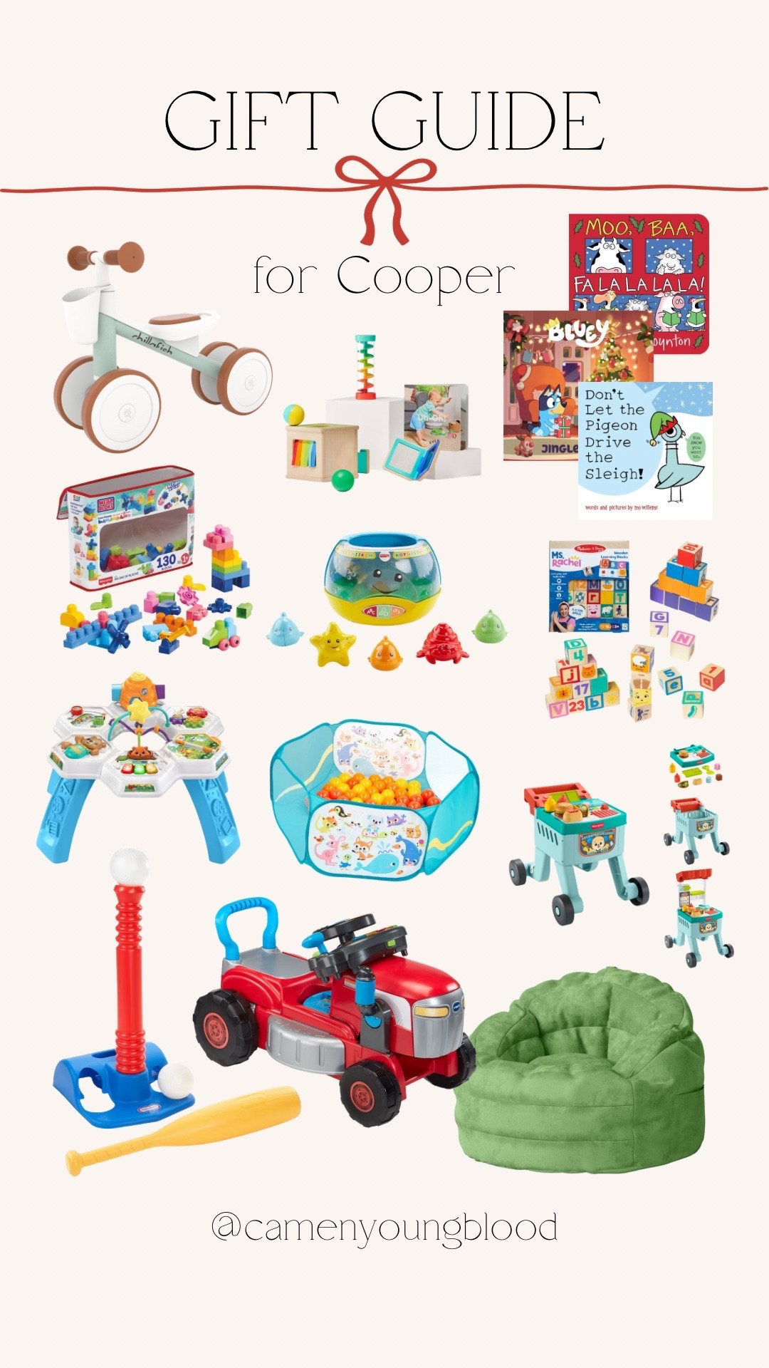 Gift guide for Cooper!!

#LTKGiftGuide #LTKHoliday #LTKBaby