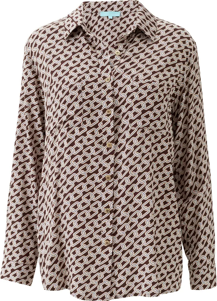 Millie Chain Cover-Up Shirt | Nordstrom
