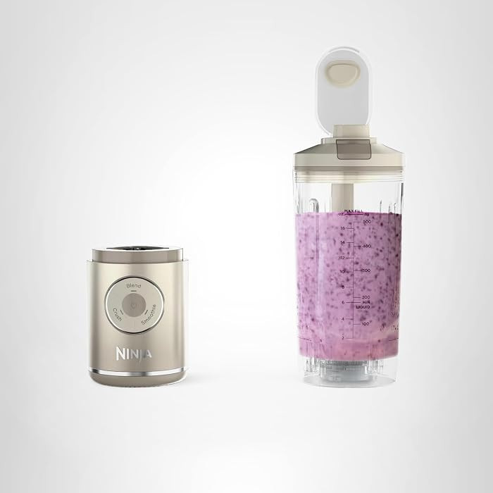 Ninja Blast Max, Portable Blender + Twist & Go, Personal Ninja Blender, Smoothie, Blend, Ice Crus... | Amazon (US)