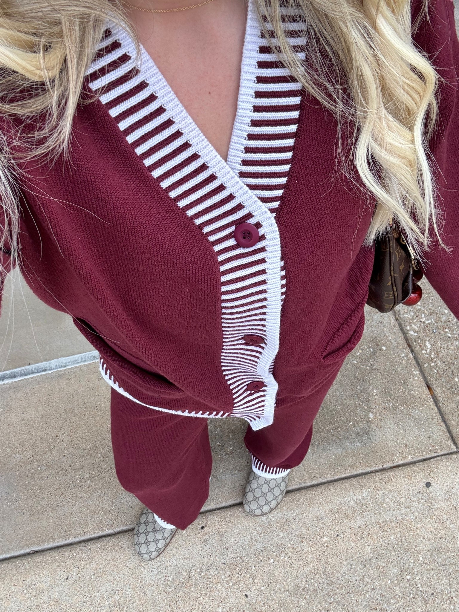 OOTD 
Marching set m
Gucci clogs tts
Lv high rise 
Bag charm 

#LTKootd #LTKFindsUnder100 #LTKFindsUnder50