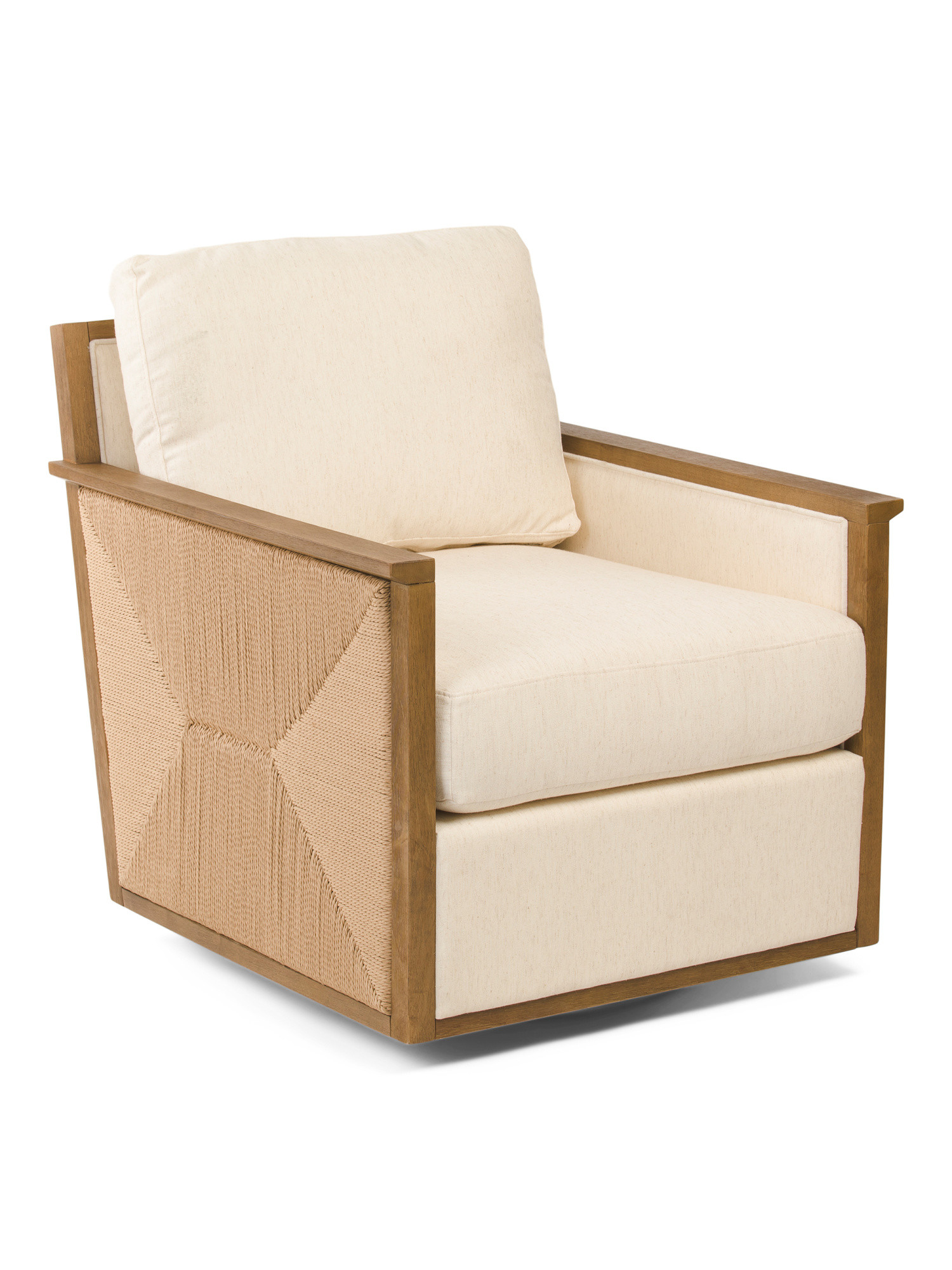 NAUTICA
							
							Mila Natural Rope Swivel Accent Chair
						
						
							

	
		
						
	... | Marshalls