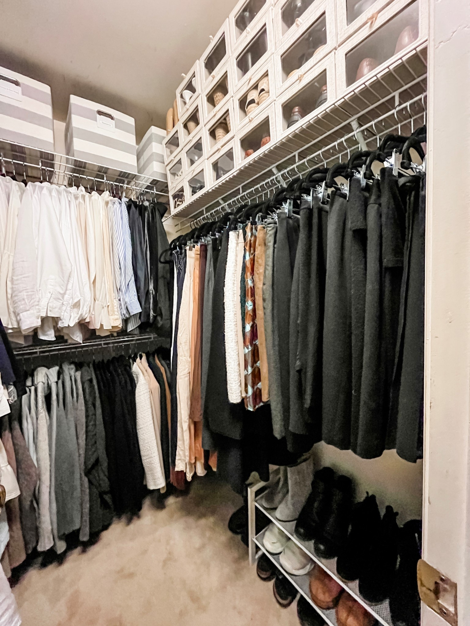 You CAN be organized without a custom closet! Organization is about having what you need, use, and love, putting like items together, and finding products that fit your space. Your wardrobe is the star of the show, not your closet system! If you are on a budget and working with the standard wire shelves that builders throw in a closet to save money, you CAN still have a beautiful closet!

We bring products specifically to fit your space and your budget! So what are you waiting for? Stop wishing you had your dream closet, and let us show you that it’s already there!

#LTKHome #LTKWorkwear #LTKFindsUnder100