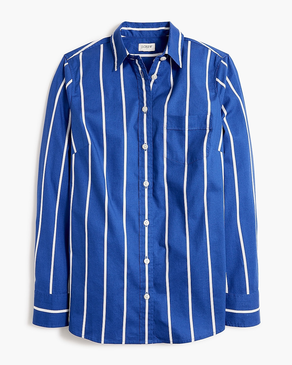 Button-up cotton poplin shirt in signature fit | J.Crew Factory