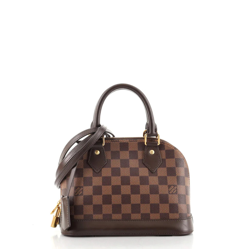 Louis Vuitton Alma Handbag Damier BB Brown 1398601 | Rebag