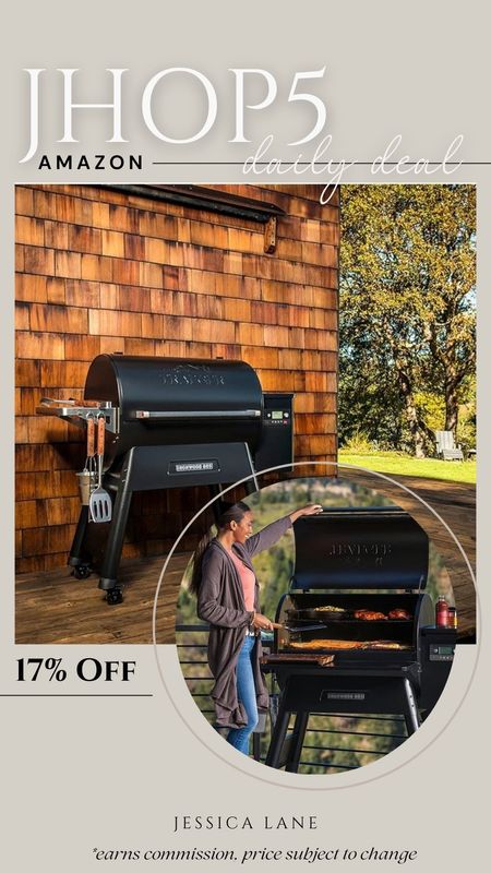 Amazon daily deal, save 17% on this Traeger outdoor grill, perfect Father's Day gift! Traeger grill, outdoor grill, Father's Day gift idea, summer grilling, Amazon deal, Amazon outdoor grill

#LTKSaleAlert #LTKSeasonal #LTKHome