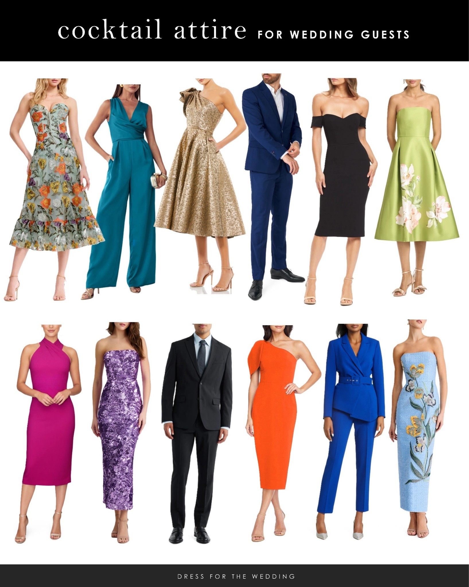 Cocktail attire for wedding guests. We’ve decoded the traditional cocktail wedding dress code with midi dresses, cocktail dresses and suits that are ready for a cocktail dress code. Follow Dress for the Wedding on the LIKEtoKNOW.it shopping app to get the product details and more cute dresses, new outfits and wedding ideas!

#LTKootd #LTKgrwm #LTKWedding