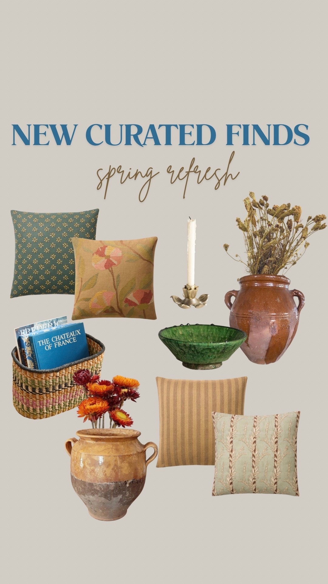 New curated finds!! Spring refresh! 

#LTKOver40 #LTKSaleAlert #LTKHome