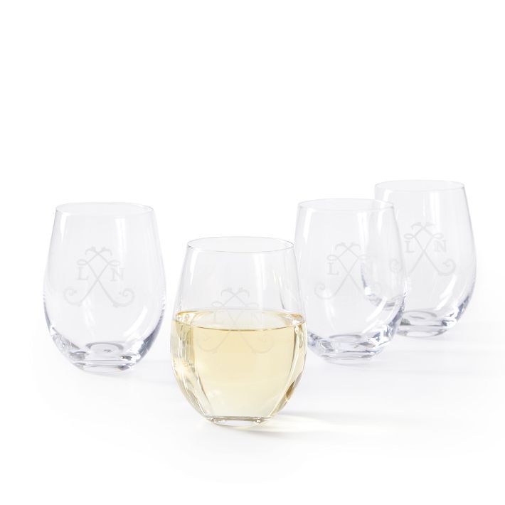 Stemless Wine Glasses, Set of 4 | Mark and Graham