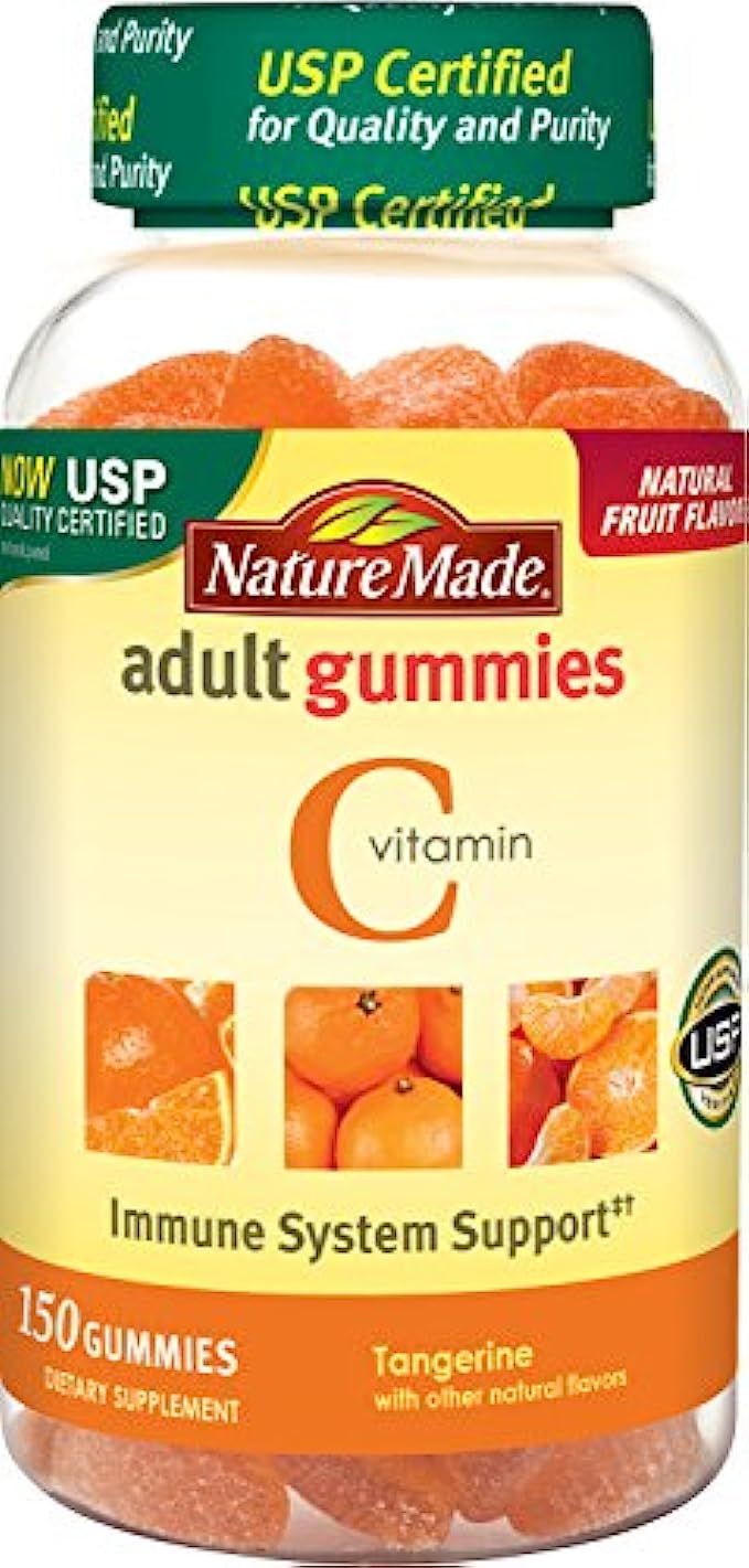 Nature Made Vitamin C Adult Gummies (250 mg per serving) Value Size 150 Ct | Amazon (US)