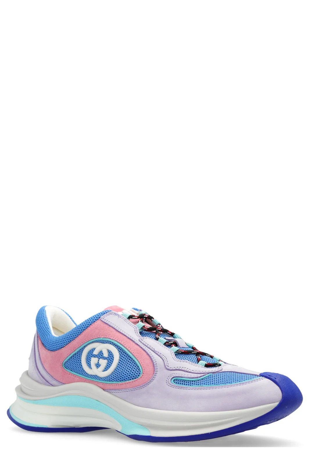Gucci Mesh Panelled Run Sneakers | Cettire Global