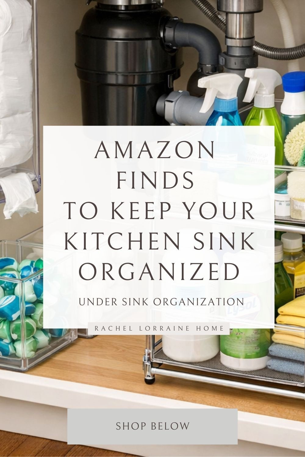 I’ve gathered a collection of under-the-sink Amazon finds to help keep that kitchen cabinet organized and functional. This includes tiered storage drawers, acrylic stackable containers, trash bag and plastic bag dispensers, dish pod storage, cleaning caddies, and rubber mats to keep the bottom of your cabinet dry and easy to clean. Everything is linked below so you can create an under-sink setup that actually works for everyday life.

#LTKHome