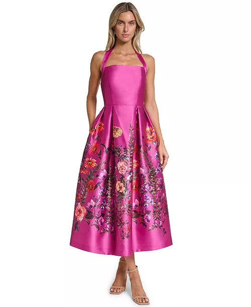 Women's Halter midi Dress | Macy's