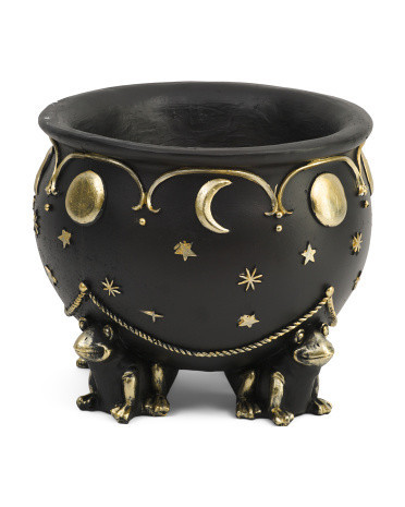 Outdoor Safe Cauldron Decor | Metal | Marshalls
