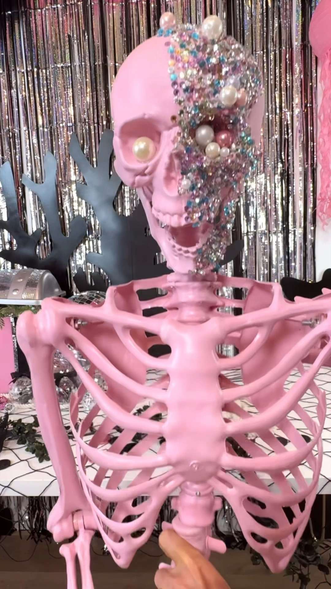 💗 "This mermaid is about to steal Halloween’s spotlight…" 🪩🧜‍♀️💀
#otcpartner The new pink gem-encrusted mermaid was too gorgeous to resist — so I built an entire disco mermaid Halloween party around her sparkle … and trust me, you’re going to want her for your own Halloween setup.
 
From black boned seashells to gem-encrusted pumpkins, a pink disco treasure chest and floating mermaid ghosts, every DIY Halloween decoration was designed to bring haunted ocean vibes to life. This disco mermaid Halloween setup is equal parts spooky and glam — perfect for wowing your ghouls and mer-maids.
 
#orientaltrading #pinkmermaid #pinkhalloween #discomermaid #halloweenpartyideas #halloweendiy #mermaidhalloween #halloweendecor #halloweendecorideas #halloween2025

#LTKParties #LTKSeasonal #LTKHome