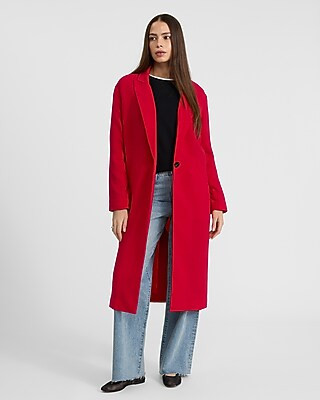 One Button Topcoat | Express