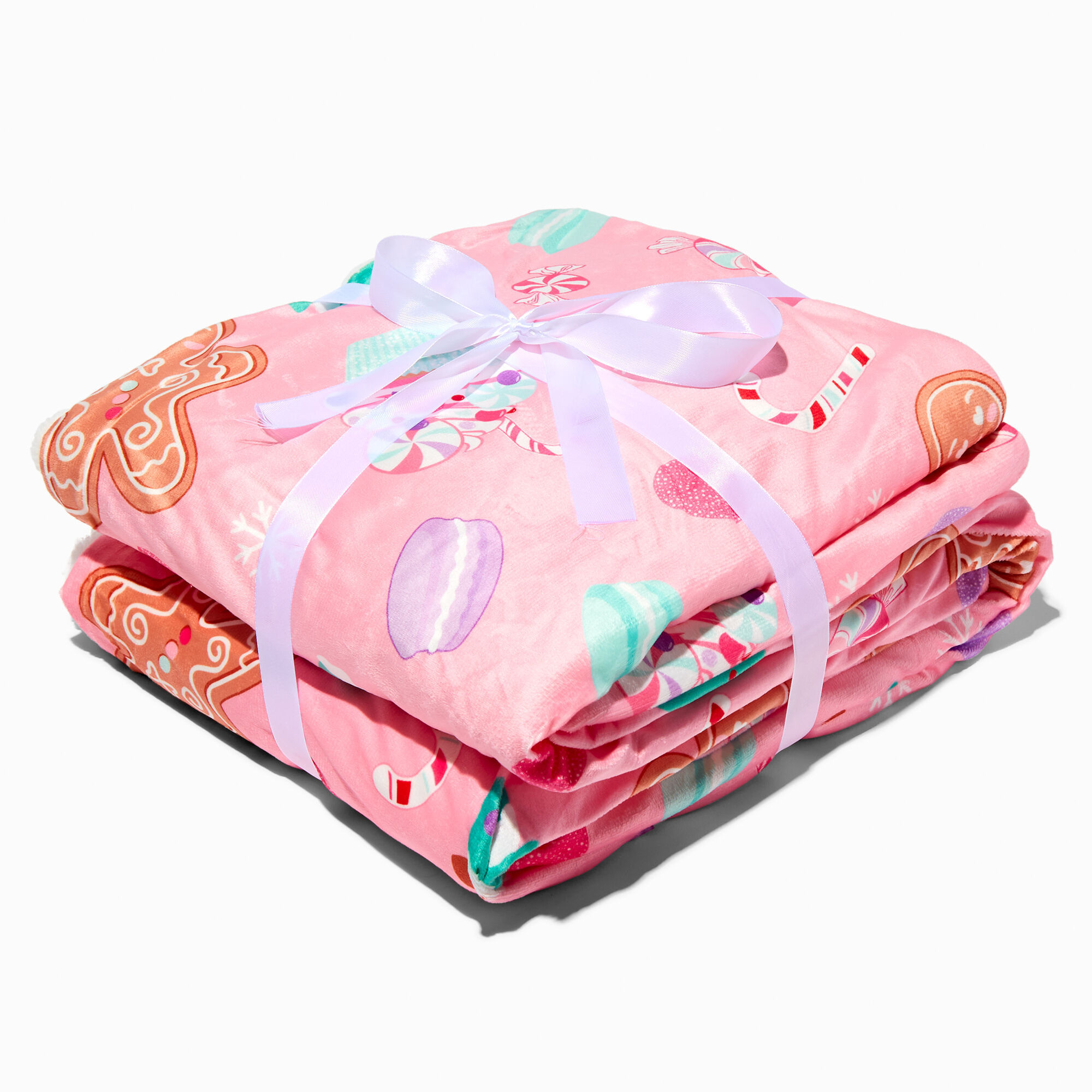 Christmas Treats Plush Throw Blanket | Claire's (US)