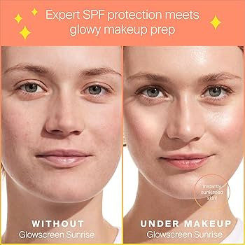 Supergoop! Glowscreen SPF 40, Sunrise (Champagne Glow) - 1.7 fl oz - Glowy Primer + Broad Spectru... | Amazon (US)