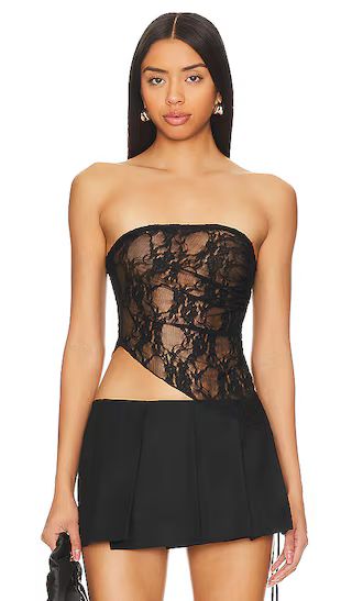 Lucy Top | Black Lace Top | Black Tube Top | Sexy Tops | Sexy Outfits | Sexy Date Night Outfits | Revolve Clothing (Global)