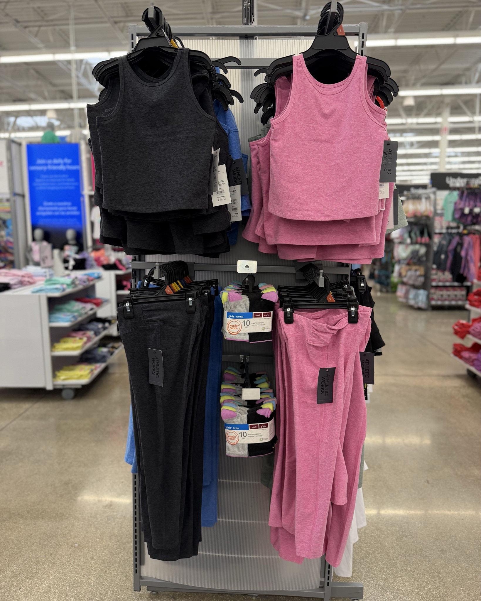Walmart finds, Athletic Works tanks and matching leggings for Girls👧🏻💕

Linking all items here🔗✨ 

(Pink & Blue leggings ON SALE NOW!)🚨

#LTKfitnessgoals #LTKKids #LTKActive