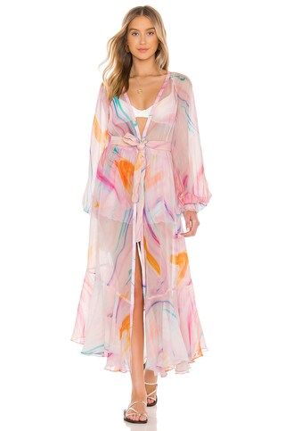 ROCOCO SAND Davina Kimono in Pink from Revolve.com | Revolve Clothing (Global)