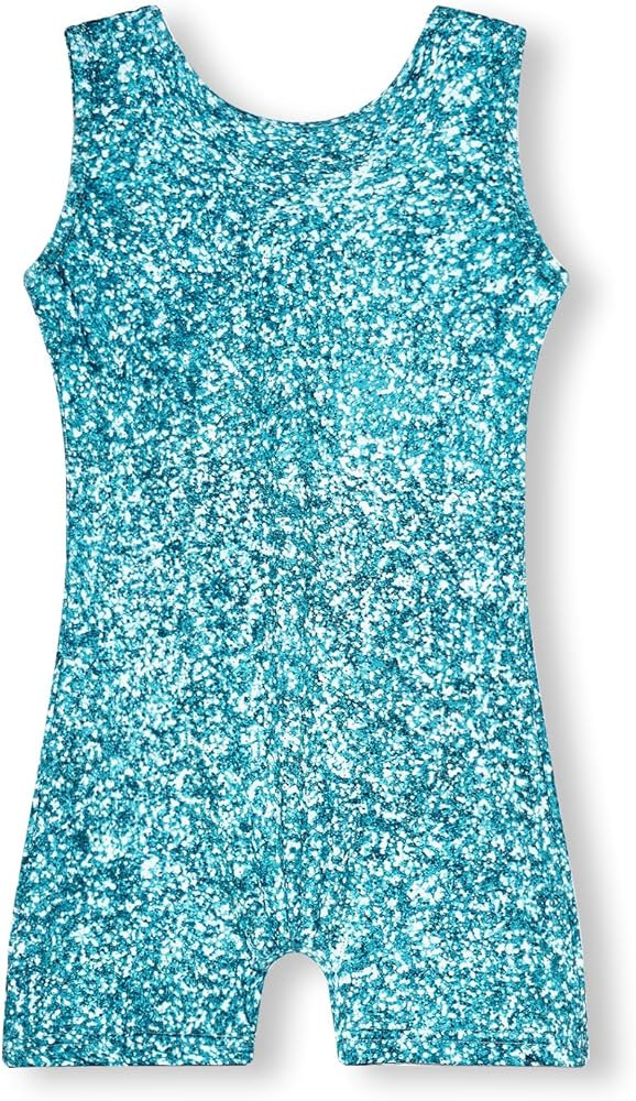 MYQFF Gymnastics Leotards for Girls Toddler Kids Dance Outfits Sparkle Tumbling Biketards Unitard... | Amazon (US)