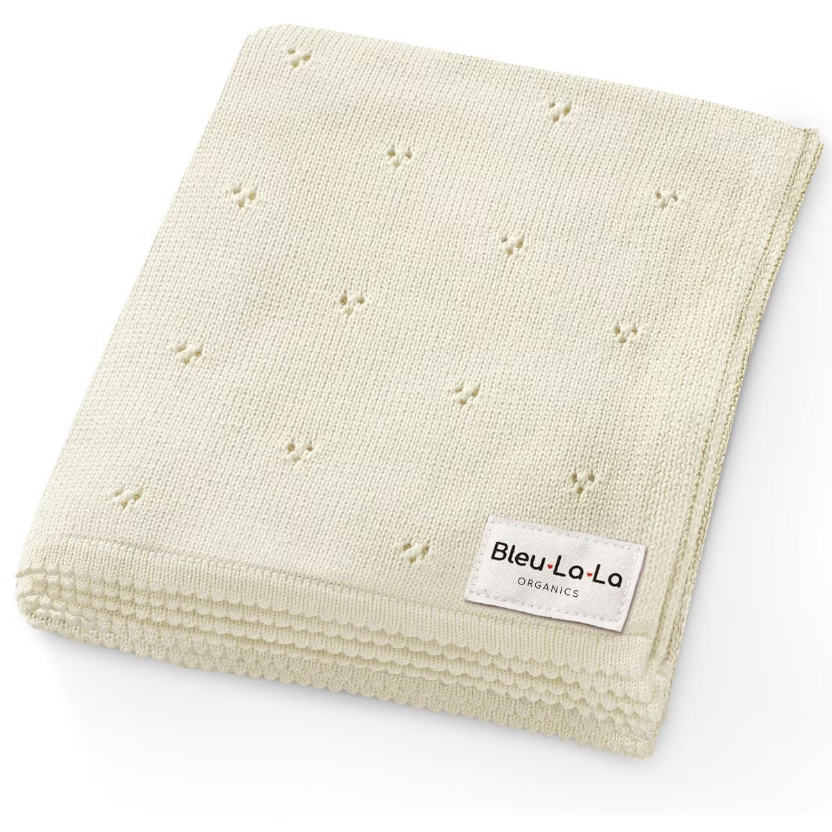 Luxury 100% Organic Cotton Pointelle Baby Receiving Swaddle Blanket for Infants Boys and Girls | Target