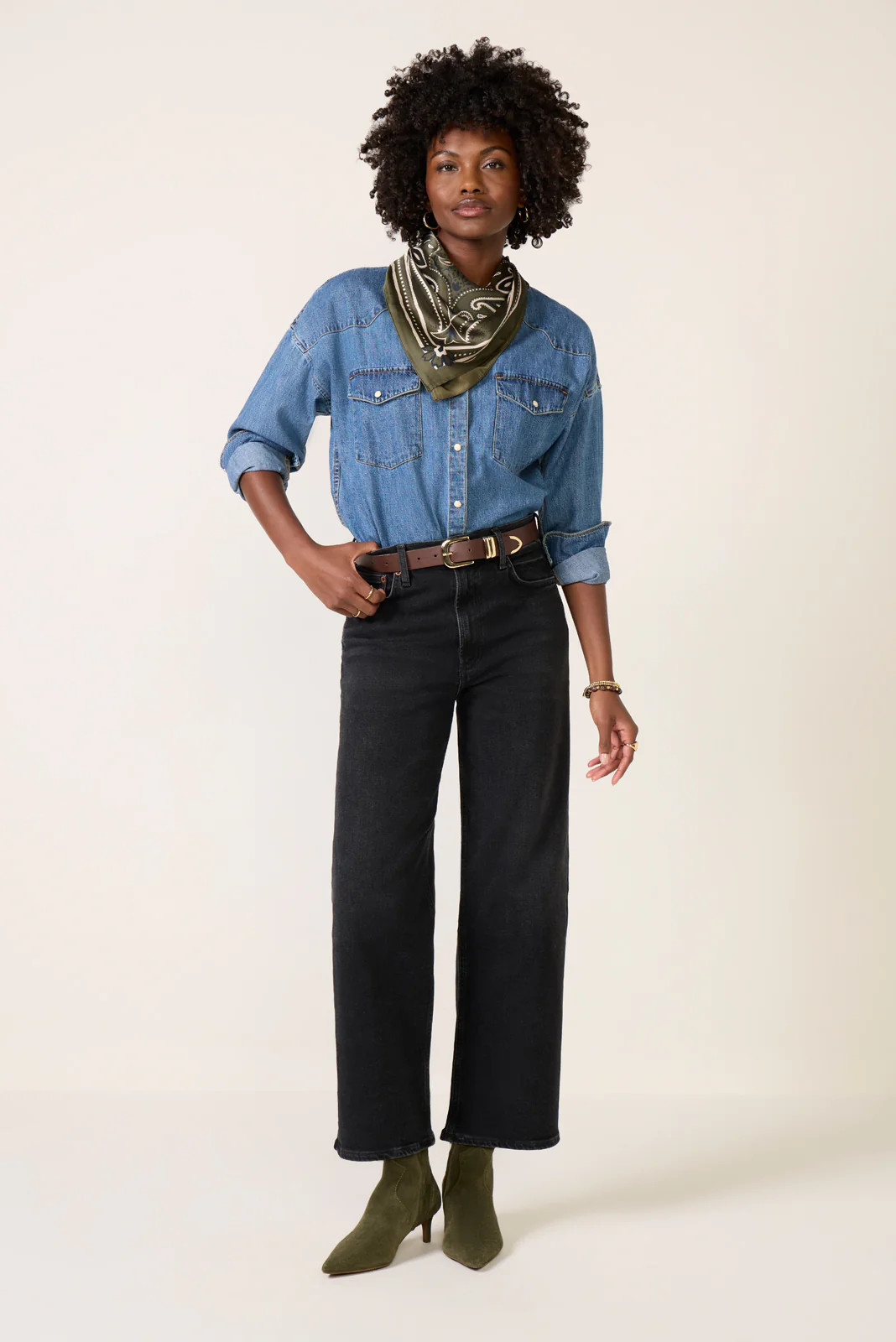 Ren Wide Leg Jean | Evereve