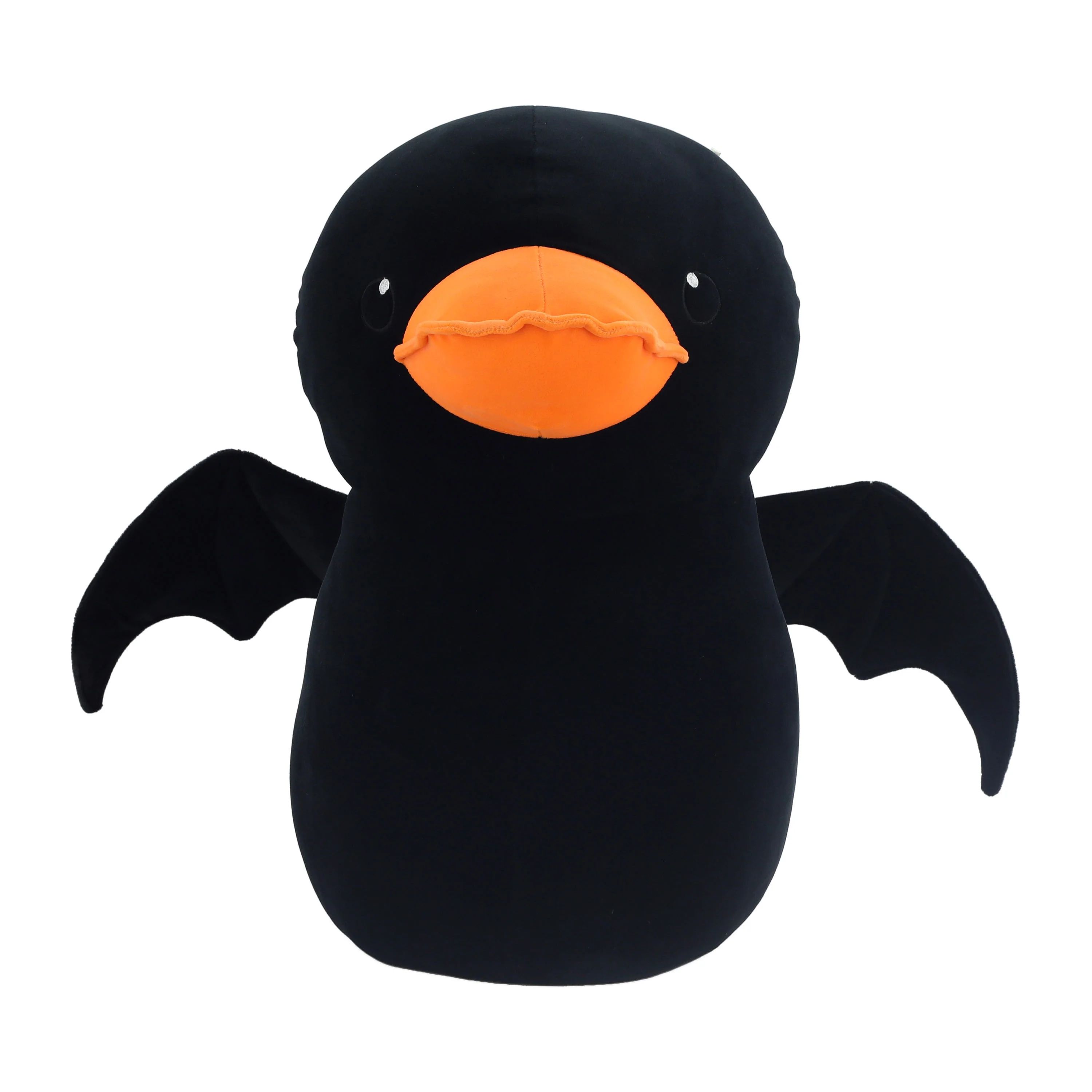 Halloween Jumbo Black Bat Rubber Duck Plush, 23 in, by Way To Celebrate | Walmart (US)