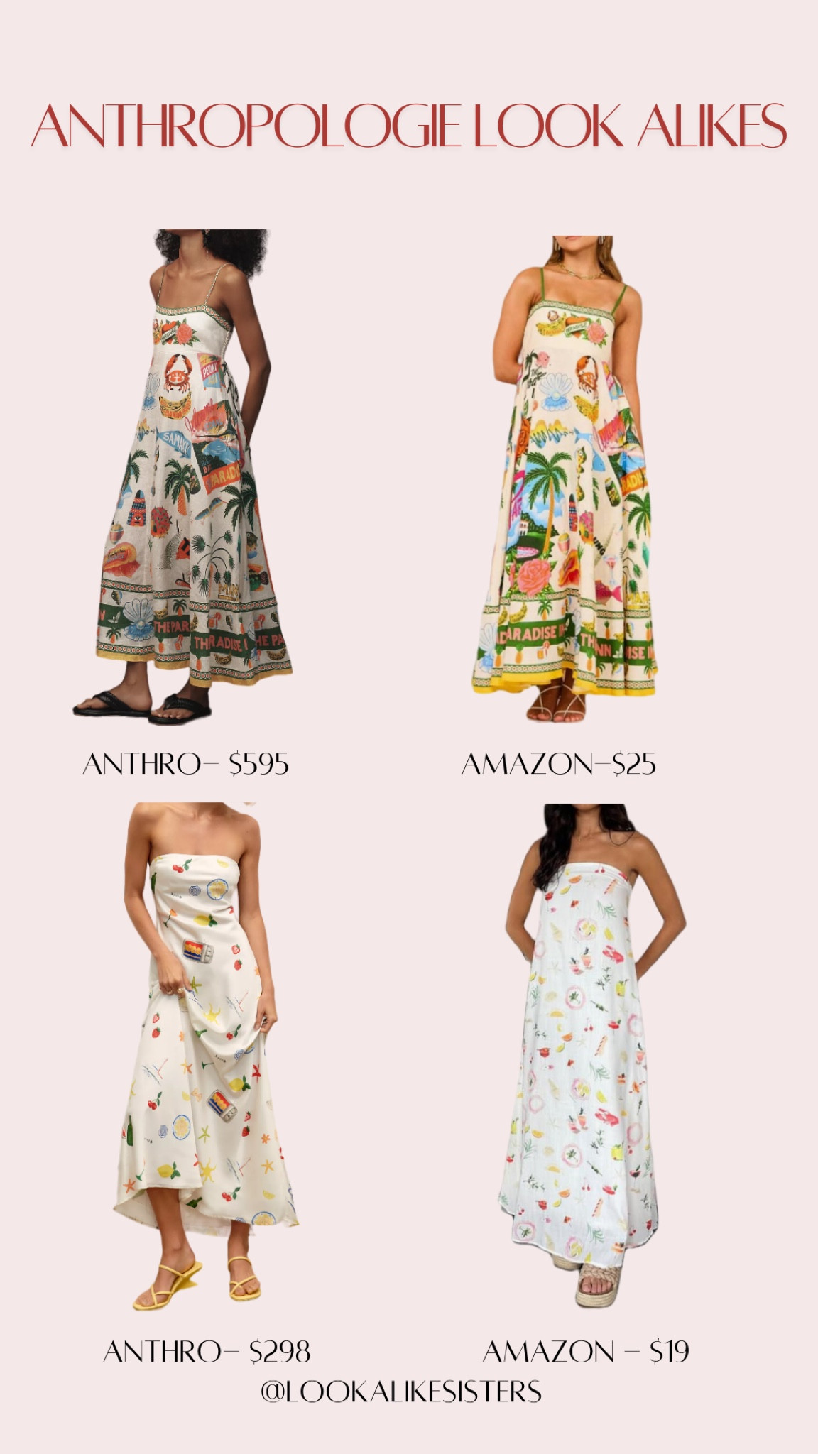 I went Summer Dress shopping for my vacation and had to buy both of these Anthropologie look alikes! ☀️🌴

#LTKSeasonal #LTKTravel