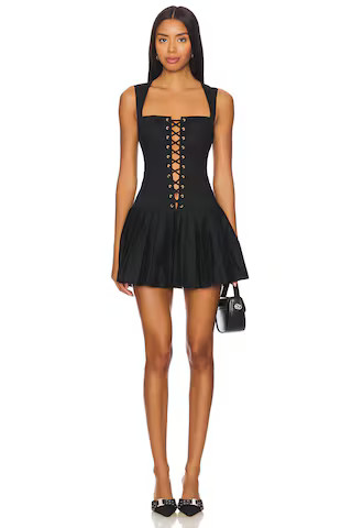 MORE TO COME Gemma Mini Dress in Black from Revolve.com | Revolve Clothing (Global)