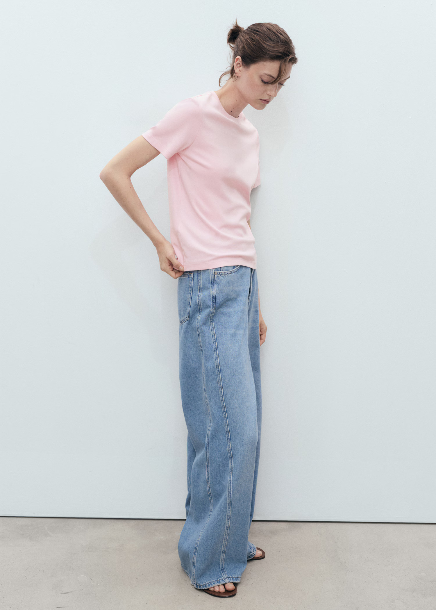 Cotton short-sleeved t-shirt - Women | MANGO USA | Mango (US/MX/AU)