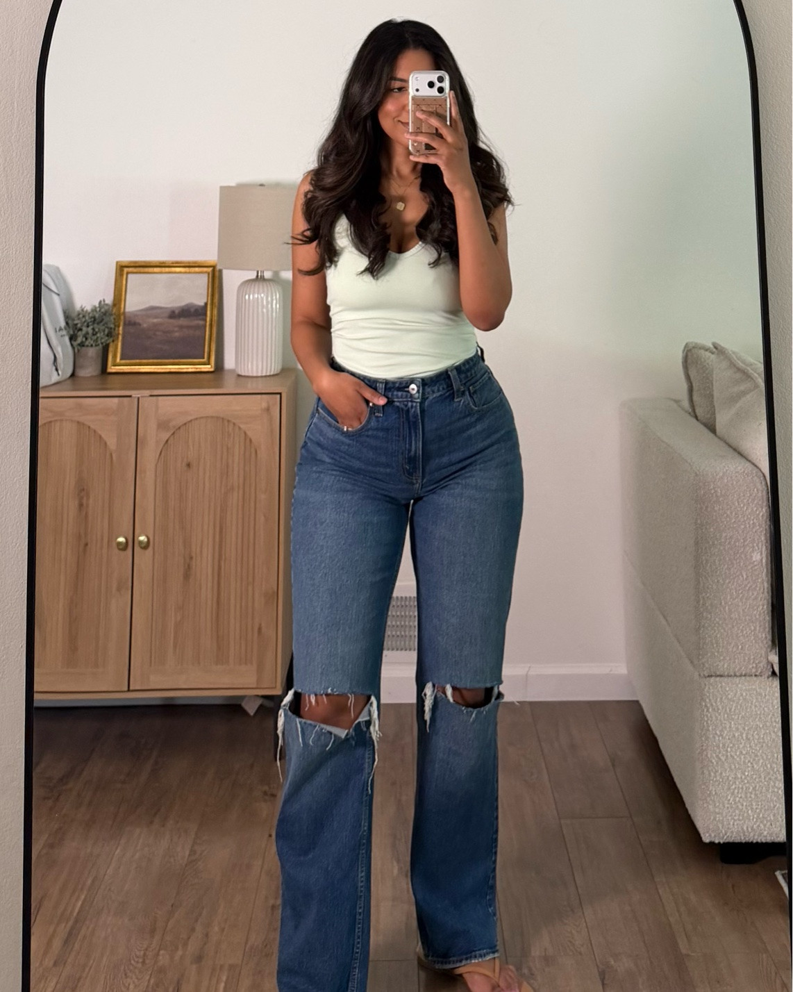 @abercrombie denim on sale!!! Use code denimaf for additional savings!!!curve love 28 long- casual style- outfit inspo! Abercrombie sale

#LTKdayinmylife #LTKSaleAlert #LTKMidsize