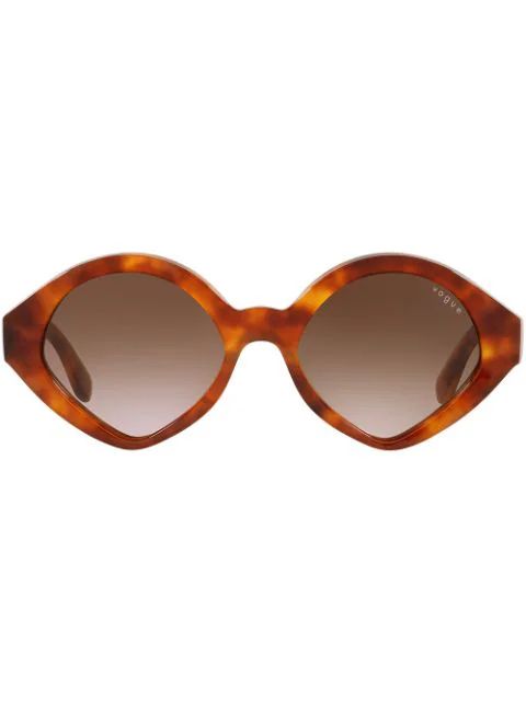 tortoiseshell-frame sunglasses | Farfetch Global