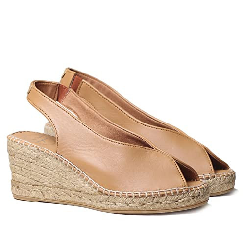 Toni Pons Women's Laila-P Espadrille Tan 11 medium | Amazon (US)