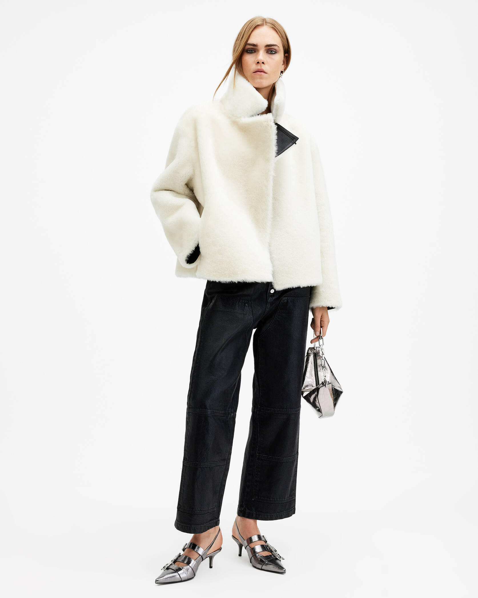 Anita 2-In-1 Reversible Shearling Jacket | AllSaints UK