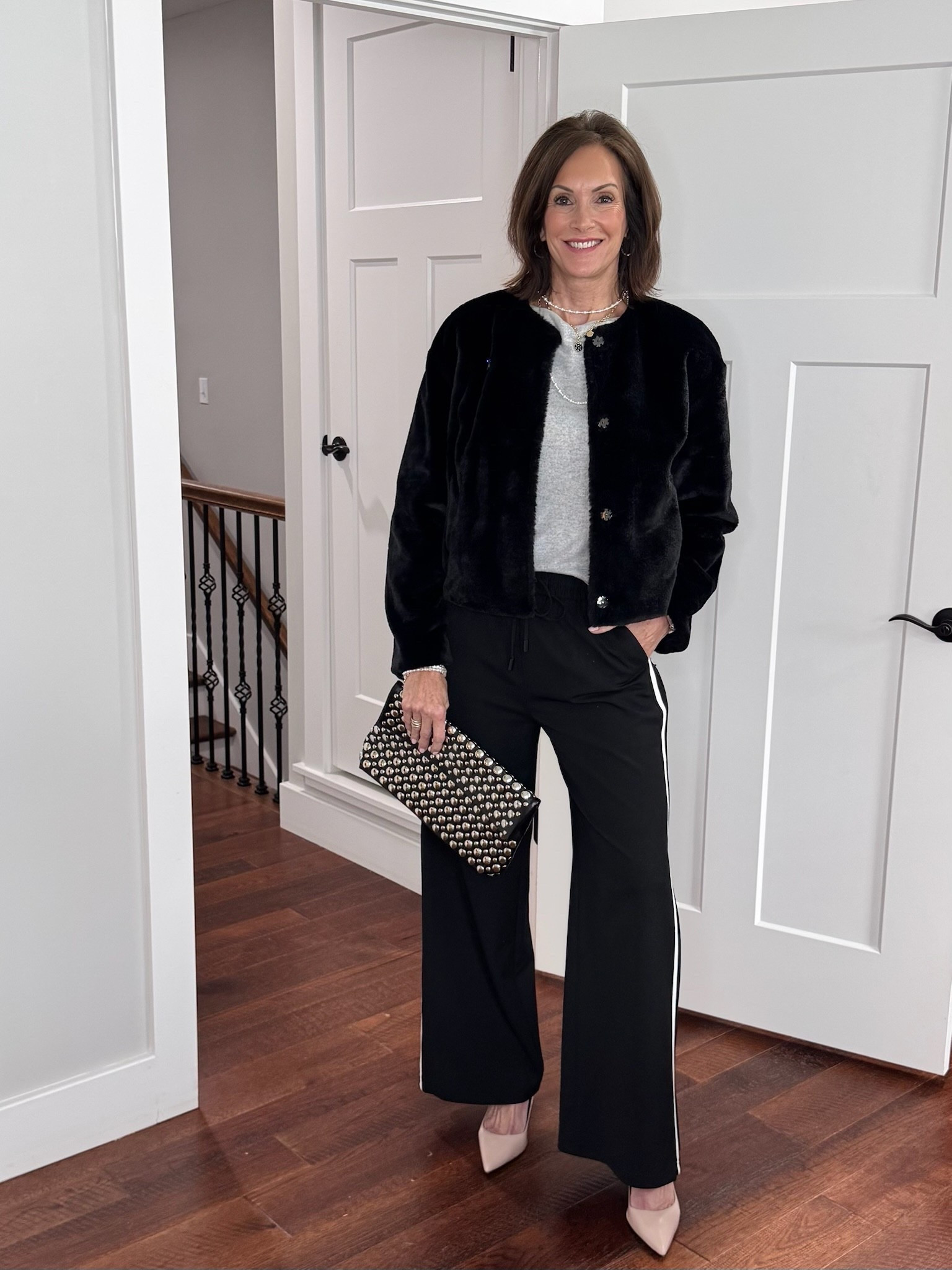 Comfortable dinner outfit! Top and jacket are a medium/large, pants are a 6/8, my shoes are a size 10!





Women’s fashion, outfit inspo, outfit ideas, what to wear for, fashion over 40, fashion over 50, fall outfit ideas, winter fashion, winter styles, winter outfits, winter outfit inspo, trending fashion, chic style, winter to spring outfits, winter to spring style, winter to spring transition outfits

#LTKOver40 #LTKSeasonal #LTKootd